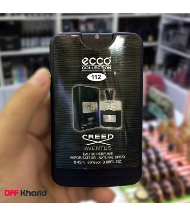 عطر جیبی مردانه اکو مدل کرید اونتوس Creed Aventus حجم 45 میل