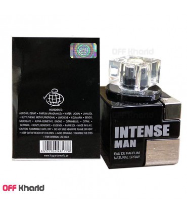 ادکلن مردانه فراگرنس ورد رایحه جگوار مشکی مدل Intense Man