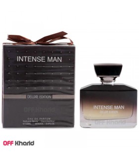 ادکلن مردانه فراگرنس ورد مدل Intense Man Deluxe Edition حجم 100 میلی لیتر ادکلن مردانه فراگرنس ورد مدل Intense Man Deluxe Edition حجم 100 میلی لیتر