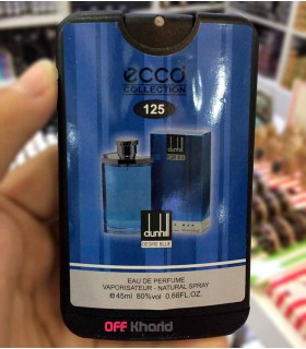 عطر جیبی مردانه اکو مدل دانهیل دیزایر آبی dunhill desire blue حجم 45 میل
