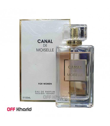 عطر زنانه فراگرنس ورد مدل CANAL DE MOISELLE حجم 100 میلی لیتر