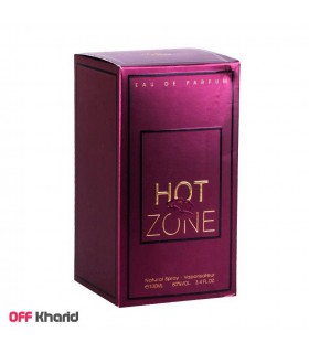 ادکلن زنانه فراگرنس ورد مدل HOT ZONE حجم 100 میلی لیتر ادکلن زنانه فراگرنس ورد مدل HOT ZONE حجم 100 میلی لیتر