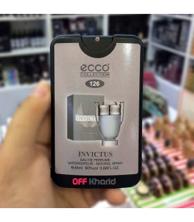 عطر جیبی مردانه اکو مدل Paco Rabanne Invictus حجم 45 میل