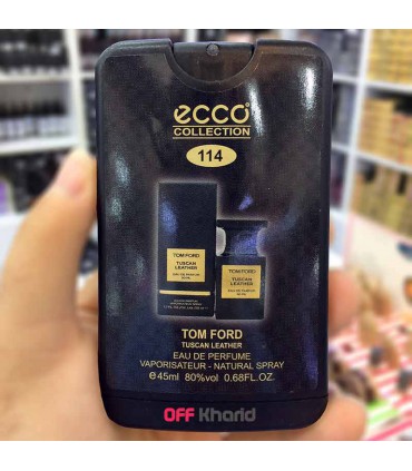 عطر جیبی اکو مدل TOM FORD Tuscan Leather حجم 45 میل