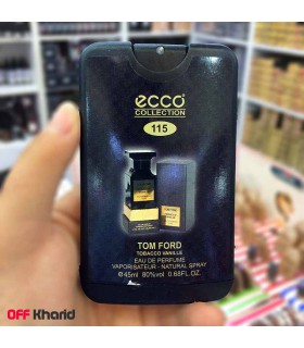 عطر جیبی اکو مدل TOM FORD Tobacco Vanille حجم 45 میل