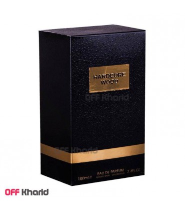 ادکلن مردانه فراگرنس ورد مدل Hardcore Wood حجم 100 میلی لیتر