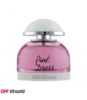 ادو پرفیوم زنانه فراگرنس ورد مدل PINK DRESS حجم 100 میلی لیتر ادو پرفیوم زنانه فراگرنس ورد مدل PINK DRESS حجم 100 میلی لیتر