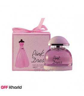 ادو پرفیوم زنانه فراگرنس ورد مدل PINK DRESS حجم 100 میلی لیتر ادو پرفیوم زنانه فراگرنس ورد مدل PINK DRESS حجم 100 میلی لیتر