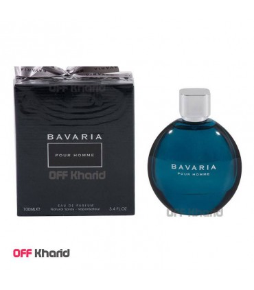 ادو پرفیوم مردانه فراگرنس ورد مدل  BAVARIA Pour Homme حجم 100 میلی لیتر