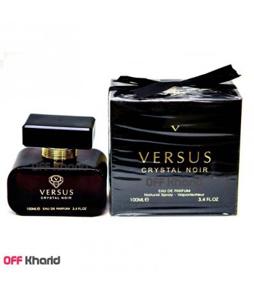 ادو پرفیوم زنانه فراگرنس ورد مدل Versus Crystal Noir حجم 100 میلی لیتر