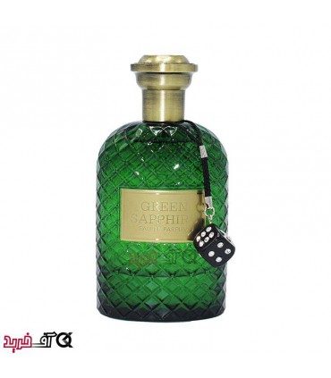 ادو پرفیوم مردانه فراگرنس ورد مدل GREEN SAPPHIRE حجم 100 میلی لیتر