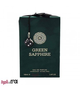 ادو پرفیوم مردانه فراگرنس ورد مدل GREEN SAPPHIRE حجم 100 میلی لیتر ادو پرفیوم مردانه فراگرنس ورد مدل GREEN SAPPHIRE حجم 100 میلی لیتر