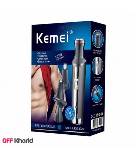 موزن چهار کاره کیمی مدل KEMEI KM-3025 موزن چهار کاره کیمی مدل KEMEI KM-3025