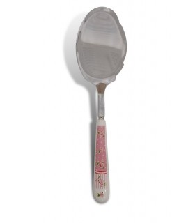 سرویس 44 پارچه قاشق و چنگال دسته سرامیکی طرح آنجل سرویس 44 پارچه قاشق و چنگال دسته سرامیکی طرح آنجل