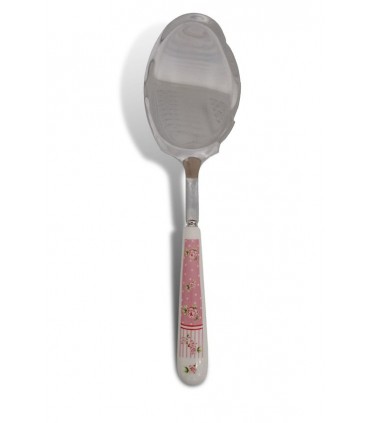 سرویس 44 پارچه قاشق و چنگال دسته سرامیکی طرح آنجل