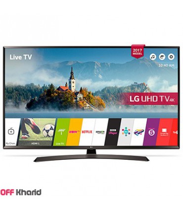 تلویزیون 43 اینچ و UHD هوشمند الجی UJ634v