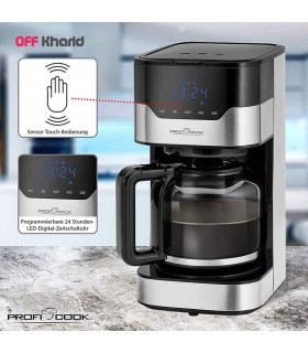 قهوه ساز پروفی کوک مدل ProfiCook KA 1169 قهوه ساز پروفی کوک مدل ProfiCook KA 1169