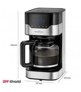 قهوه ساز پروفی کوک مدل ProfiCook KA 1169 قهوه ساز پروفی کوک مدل ProfiCook KA 1169