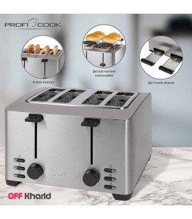 توستر پروفی کوک مدل ProfiCook TA 1073