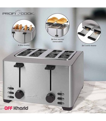 توستر پروفی کوک مدل ProfiCook TA 1073