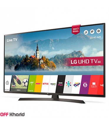 تلویزیون 43 اینچ و UHD هوشمند الجی UJ634v