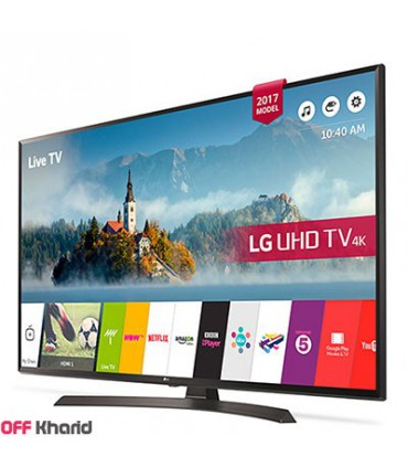 تلویزیون 43 اینچ و UHD هوشمند الجی UJ634v