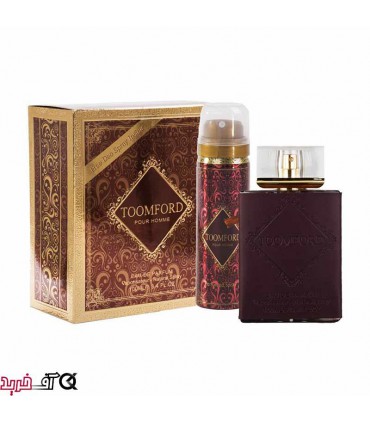 ادکلن مردانه فراگرنس ورد مدل TOOMFORD حجم 100 میل همراه اسپری خوشبو کننده بدن