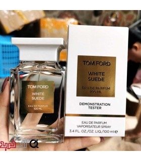 تستر عطر تام فورد وایت ماسک کالکشن وایت سوئد TOM FORD WHITE SUEDE تستر عطر تام فورد وایت ماسک کالکشن وایت سوئد TOM FORD WHITE SUEDE