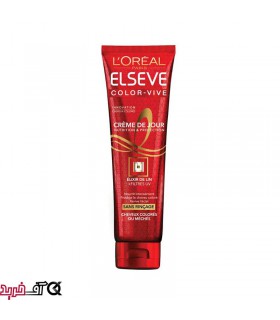 کرم نرم و تثبیت کننده رنگ مو لورآل مدل Elseve Color-Vive حجم 150 میل تیوپی