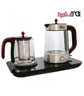 چای ساز شیشه ای ناسا الکتریک مدل NS-513 چای ساز شیشه ای ناسا الکتریک مدل NS-513