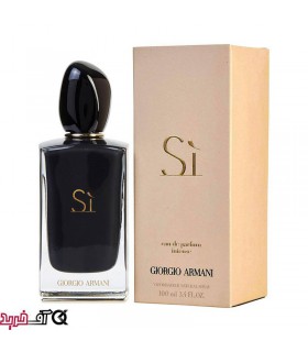 ادکلن زنانه جورجیو آرمانی مدل Si Intense حجم 100 میلی لیتر