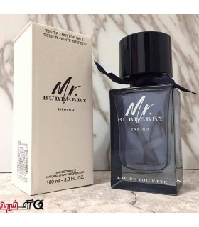 تستر ادکلن مردانه باربری مدل Mr Burberry Indigo حجم 100 میلی لیتر تستر ادکلن مردانه باربری مدل Mr Burberry Indigo حجم 100 میلی لیتر