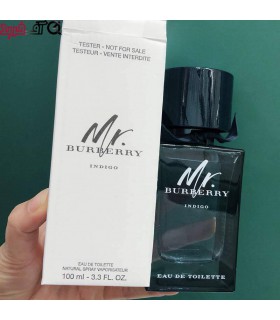 تستر ادکلن مردانه باربری مدل Mr Burberry Indigo حجم 100 میلی لیتر تستر ادکلن مردانه باربری مدل Mr Burberry Indigo حجم 100 میلی لیتر