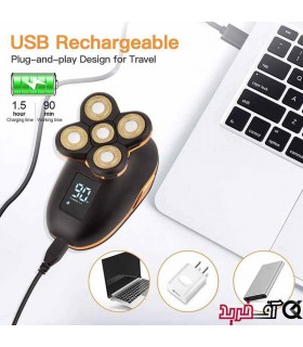 ریش تراش روزیا پرو مدل ROZIAPRO HT986 ریش تراش روزیا پرو مدل ROZIAPRO HT986
