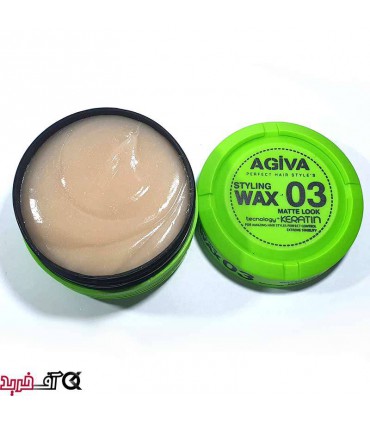 واکس مو آگیوا MATTE LOOK شماره 03