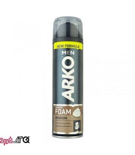 فوم اصلاح آرکو مدل Mission حجم 200 میلی لیتر فوم اصلاح آرکو مدل Mission حجم 200 میلی لیتر
