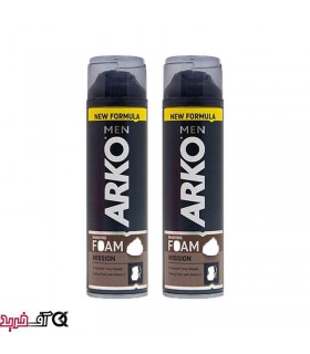 فوم اصلاح آرکو مدل Mission حجم 200 میلی لیتر فوم اصلاح آرکو مدل Mission حجم 200 میلی لیتر