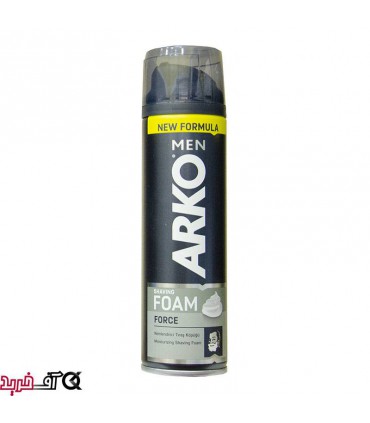 فوم اصلاح آرکو مدل Force حجم 200 میلی لیتر