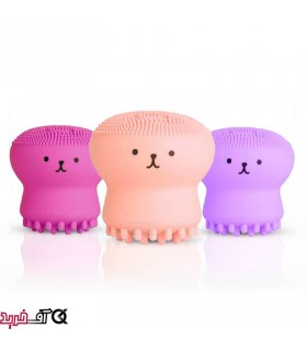 فیس براش دستی سیلیکونی عروسکی فیس براش دستی سیلیکونی عروسکی