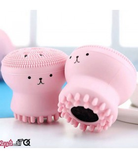 فیس براش دستی سیلیکونی عروسکی فیس براش دستی سیلیکونی عروسکی