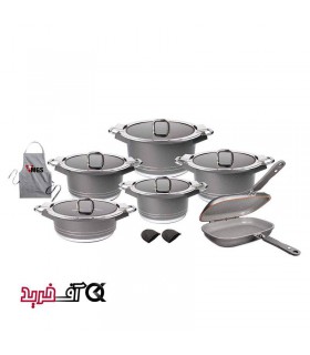 سرویس پخت و پز 15 پارچه ام جی اس GB1511