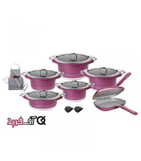 سرویس پخت و پز 15 پارچه ام جی اس GB1511