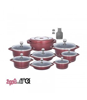 سرویس قابلمه 17 پارچه ام جی اس Italy B