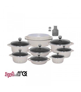 سرویس قابلمه 17 پارچه ام جی اس Italy B