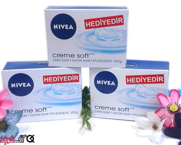 صابون کرمی و زیبایی نیوآ مدل Creme Soft مقدار ۱۰۰ گرم
