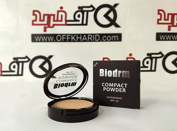 پنکک ضد آب بیودرم Bioderm Compact Powder SPF 25