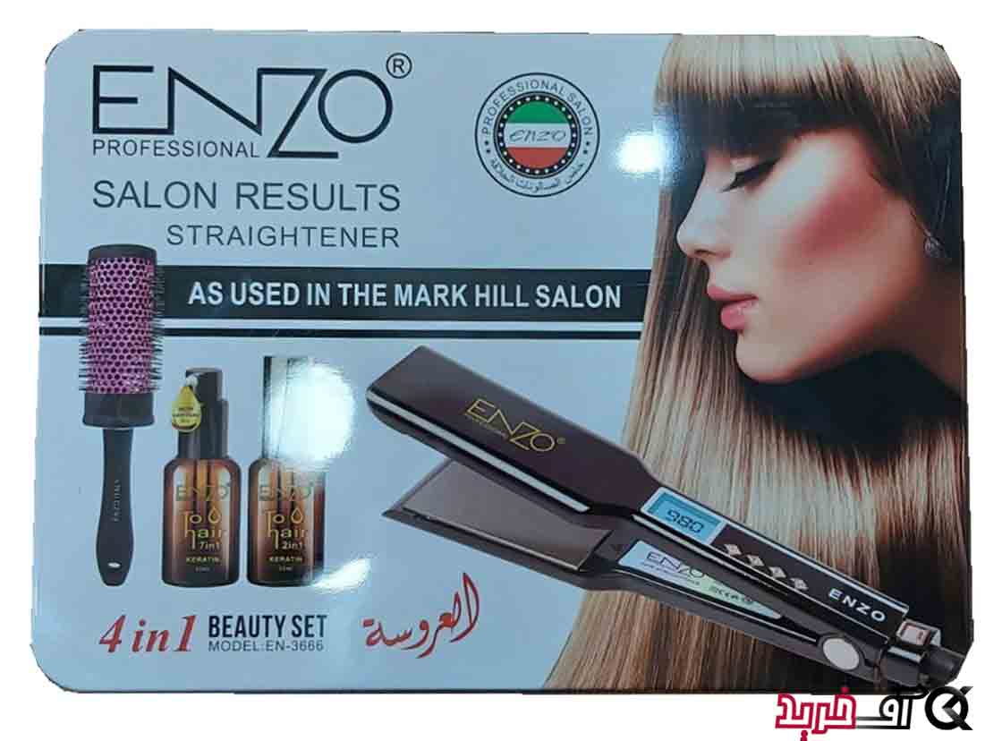 اتو مو حرفه ای انزو مدل ENZO EN-3666