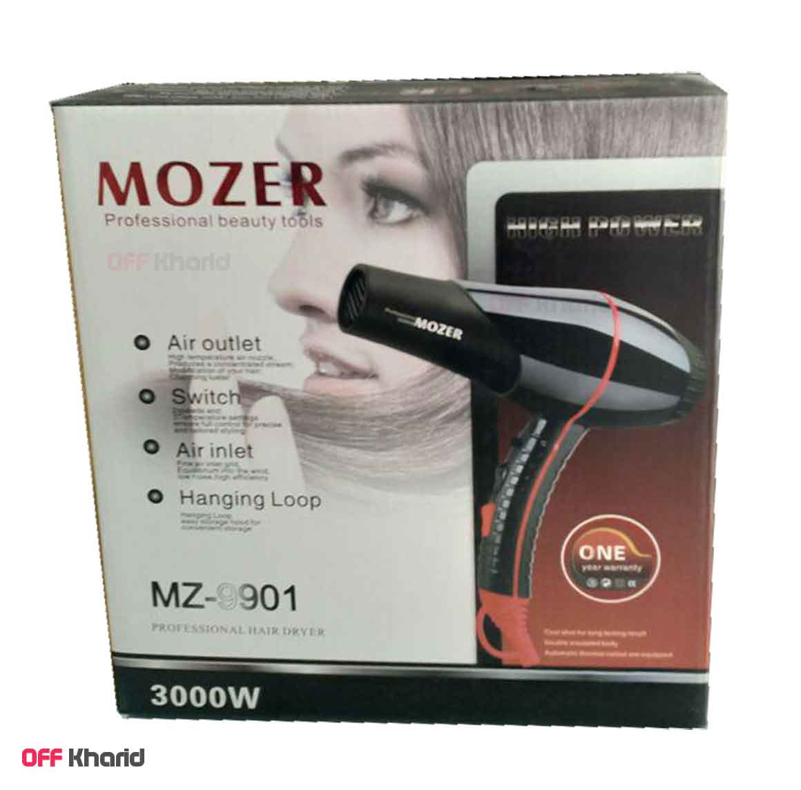 سشوار موزر مدل MOZER MZ-9901