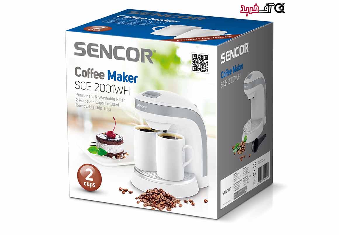 قیمت قهوه ساز سنکور مدل SENCOR Coffee Maker SCE 2001WH