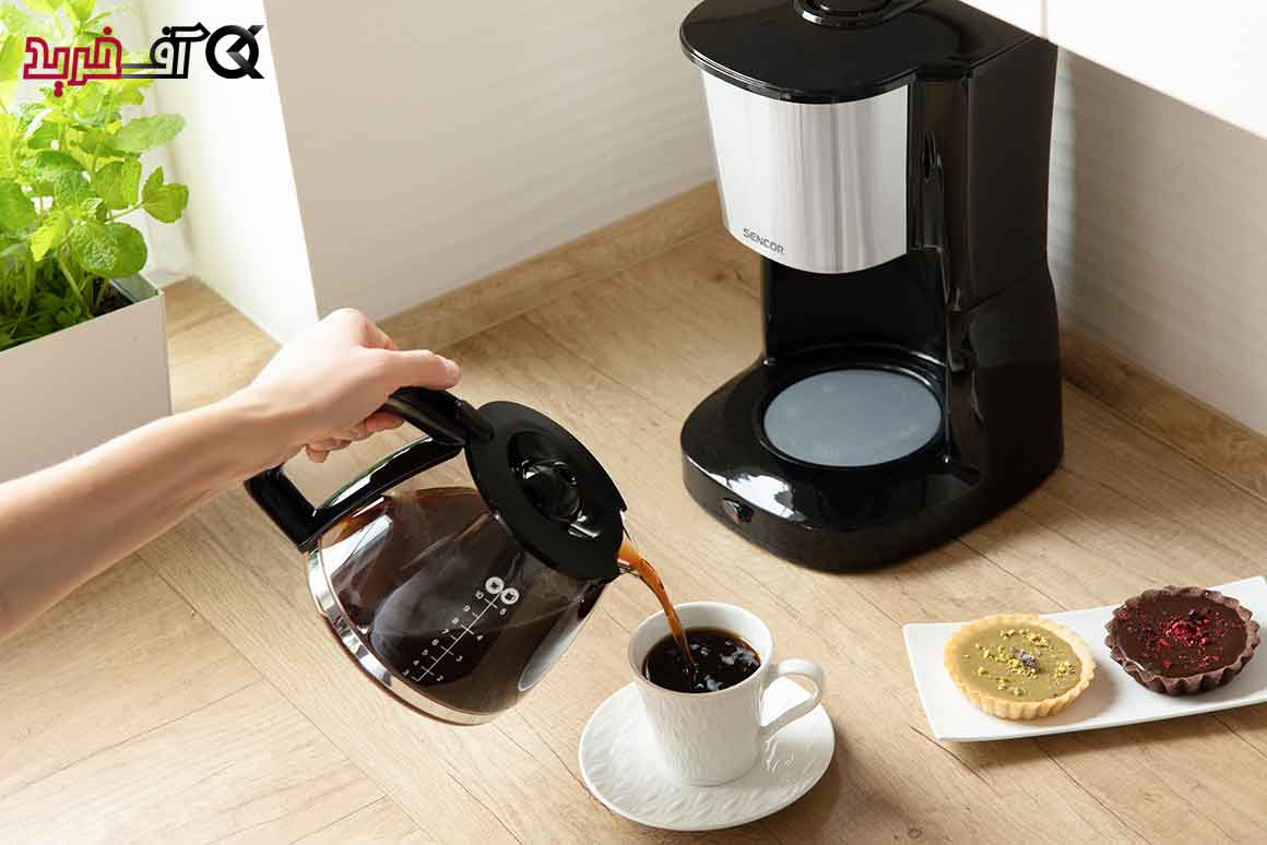 قیمت قهوه ساز 1000 لیتر سنکور مدل SENCOR Coffee Maker SCE 3050SS